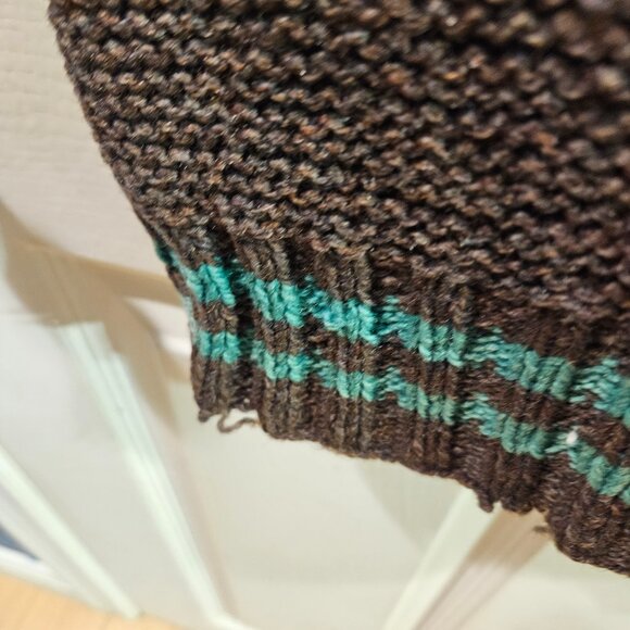 Vintage Mens tight weave woolen vest - Picture 13 of 16